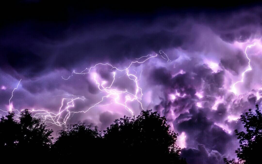 Zufluchtsort im Gewitter