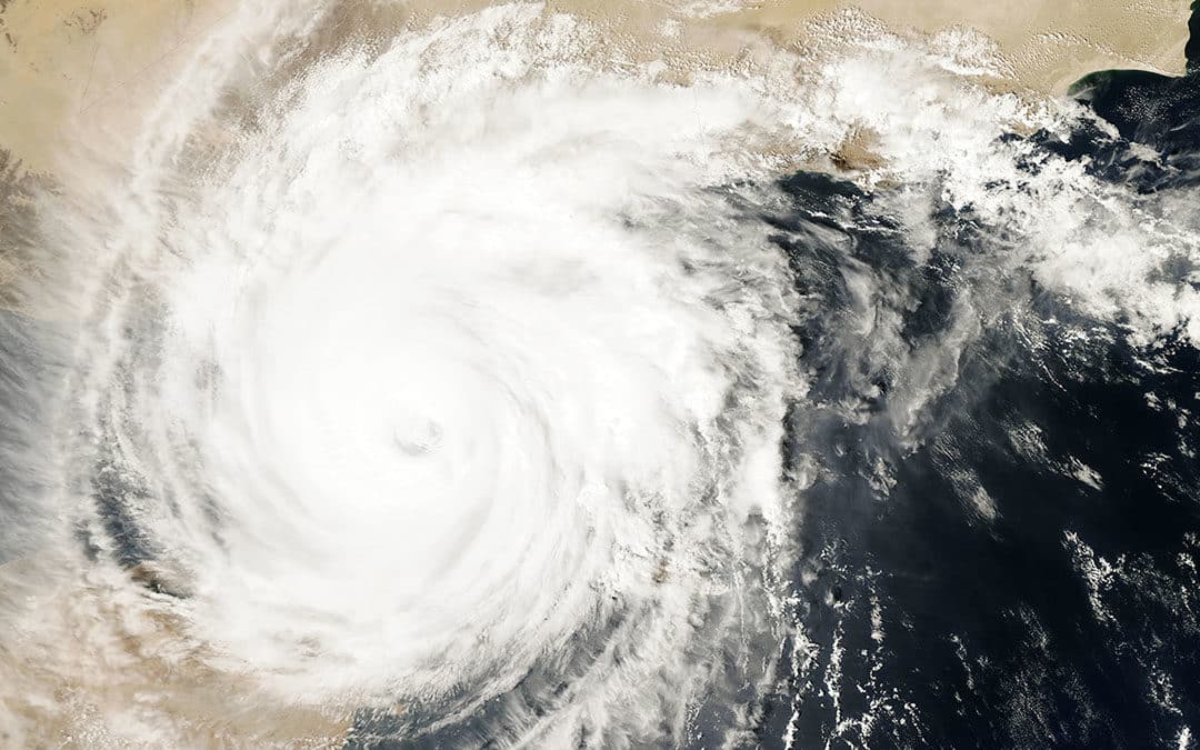 Calma no meio da tempestade